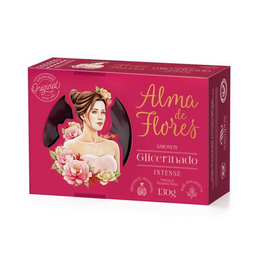 Sabonete Glicerinado Alma de Flores Intense Barra 130g - Imagem em destaque