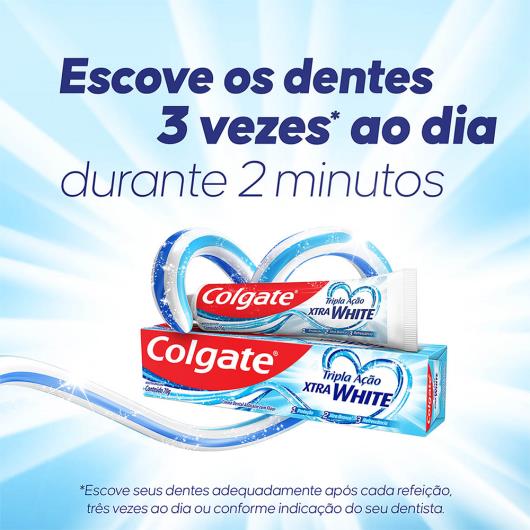 Creme Dental Xtra White Colgate Pack 3 Unidades 70g Cada Leve Mais Pague Menos - Imagem em destaque
