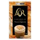Cappuccino Solúvel L'or Premium Caramelo Caixa 162,4g 8 Unidades - Imagem 7896089051087.png em miniatúra