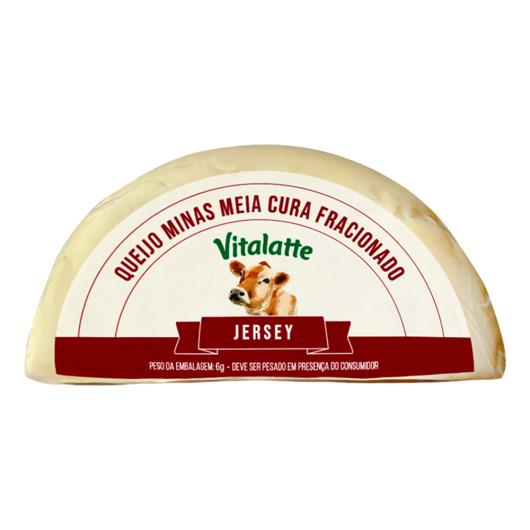 Queijo minas meia cura jersey Vitalatte 350g - Imagem em destaque