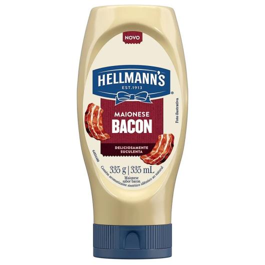 Maionese Bacon Hellmann's Squeeze 335g - Imagem em destaque