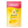 Sabonete Líquido de Glicerina da Cabeça aos Pés Camomila Johnson's Baby Sachê 180ml Embalagem Econômica
