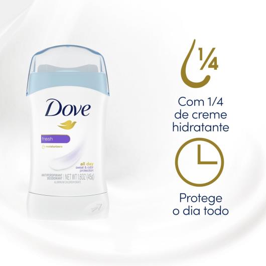 Desodorante Antitranspirante Stick Dove Fresh 45g - Imagem em destaque