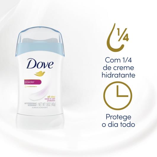 Desodorante Antitranspirante Stick Dove Powder 45g - Imagem em destaque