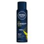 Antitranspirante Aerossol Carvão Ativado Sport Nivea Men Deep 150ml Spray