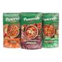 Kit Molho de Tomate à Parmegiana + Caseiro + Manjericão Pomarola Sabores 300g Cada