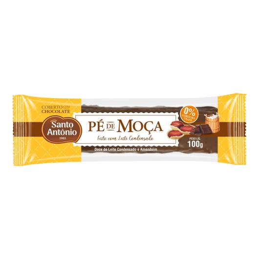 Pé de Moça Santo Antônio com Cobertura de Chocolate 100g - Imagem em destaque