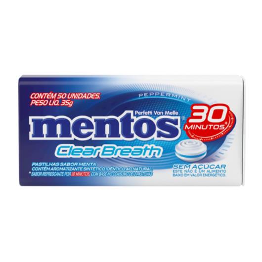 Pastilha clear breath Mentos 35g - Imagem em destaque