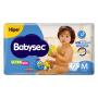 Fralda Descartável Babysec Ultra Sec M Hiperpacote 72 Unidades