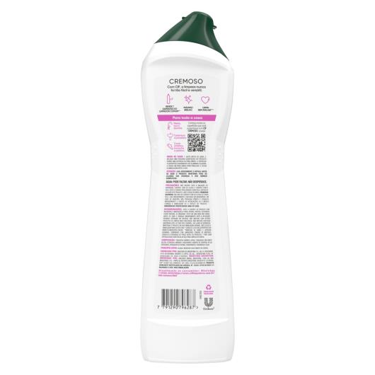 Saponáceo Cremoso Floral Cif 450ml - Imagem em destaque