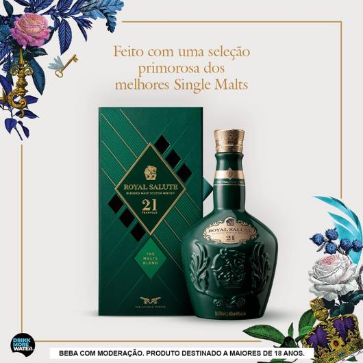 Whisky escocês blended Royal Salute 700ml - Imagem em destaque