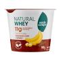 Iogurte Bicamada Banana com Canela Zero Lactose Verde Campo Natural Whey Pote 140g
