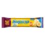 Barra de Frutas Banana Cobertura Chocolate Branco Supino Pacote 24g