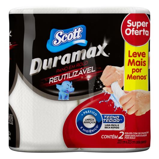 Pano reutilizável Scott Duramax leve mais pague menos 2 Unidades - Imagem em destaque