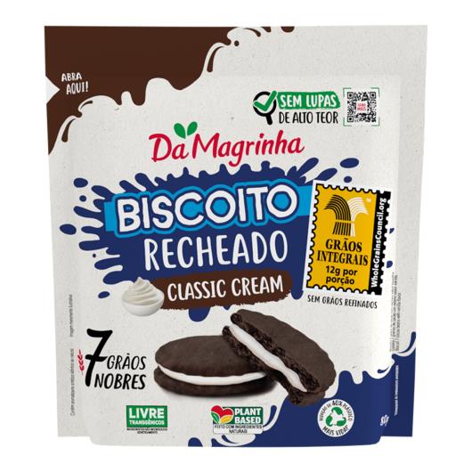 Biscoito Cacau Recheio Classic Cream Da Magrinha 7 Grãos Nobres Pouch 80g - Imagem em destaque