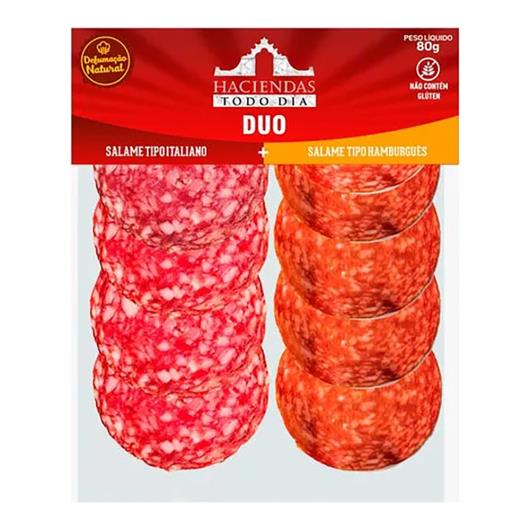 Salame Haciendas Todo Dia Duo 80g - Imagem em destaque