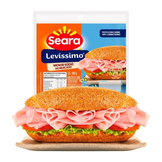 Lombo Suíno Cozido Seara Levíssimo Fatiado 180g - Imagem em destaque