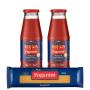 Kit Paganini Saboreie Polpa de Tomate Paganini 690g + Macarrão Spaghetti 500g 2un cada