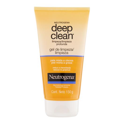 Gel de Limpeza Profunda Neutrogena Deep Clean Bisnaga 150g - Imagem em destaque