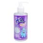Gel Siles Kids com Glitter Prata 200g