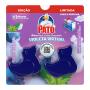 Detergente Sanitário Bloco para Caixa Acoplada Violeta Virtual Pato 2 Unidades 52g Cada