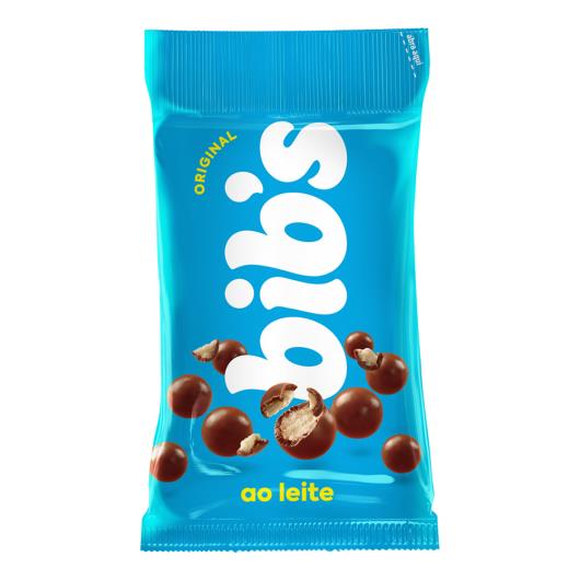 Flocos de Arroz Bib's Cobertura Chocolate ao Leite Pacote 40g - Imagem em destaque