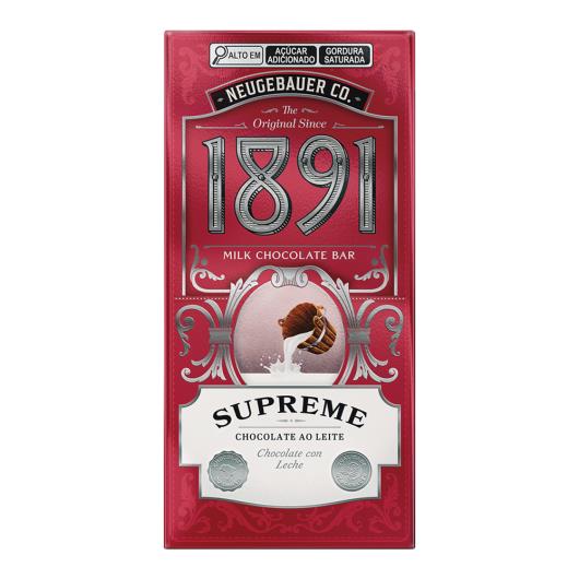 Chocolate ao Leite Neugebauer 1891 Supreme 90g - Imagem em destaque