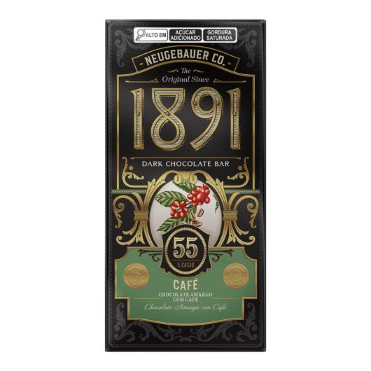 Chocolate 55% cacau café Neugebauer 1891 90g - Imagem em destaque