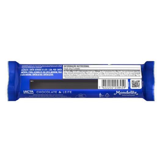 Chocolate ao Leite Lacta Pacote 28g - Imagem em destaque