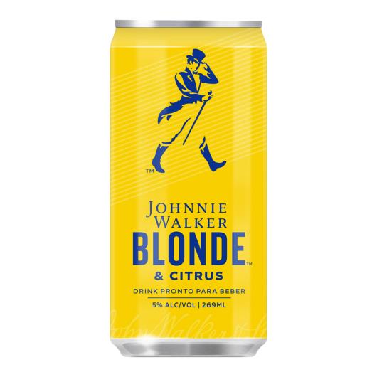 Drink Pronto Johnnie Walker Blonde Citrus Lata 269ml - Imagem em destaque