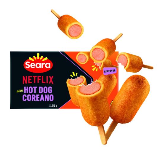 Mini Hot Dog Coreano Seara Netflix 245g - Imagem em destaque