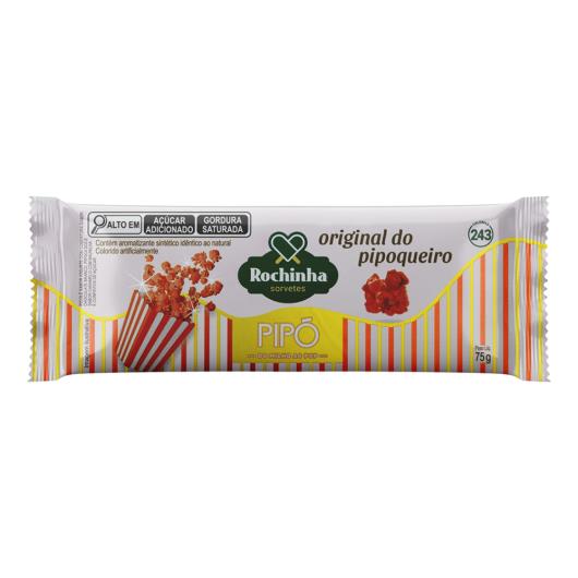 Picolé Original do Pipoqueiro Pipó Rochinha Pacote 75g - Imagem em destaque
