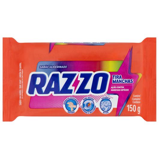 Sabão em Pedra Razzo Tira-Manchas 150g - Imagem em destaque