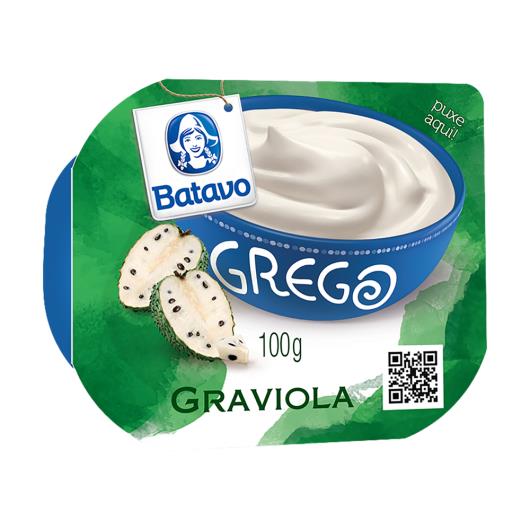 Iogurte Grego Graviola Batavo Pote 100g - Imagem em destaque
