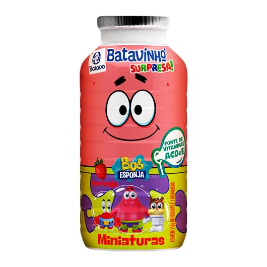 Iogurte Batavinho Surpresa Morango Bob Esponja Frasco 110g - Imagem em destaque