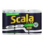 Toalha de Papel Scala Plus Pacote 3 Unidades com 120 Folhas Cada