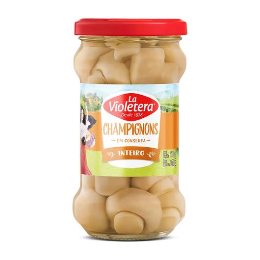 Champignon Inteiro La Violetera Conserva 100g - Imagem em destaque