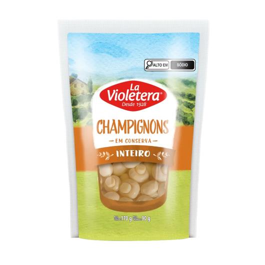 Champignon Inteiro La Violetera Conserva Sachê 90g - Imagem em destaque