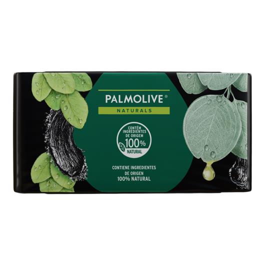 Pack Sabonete Barra Palmolive Naturals Sensação Purificante Argila Preta e Óleo de Eucalipto 510g 6un 85g - Imagem em destaque