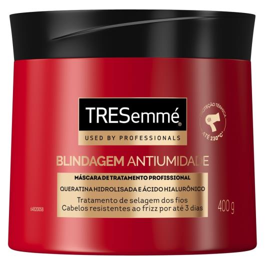 Máscara capilar tratamento blindagem e antiumidade Tresemmé 400g - Imagem em destaque