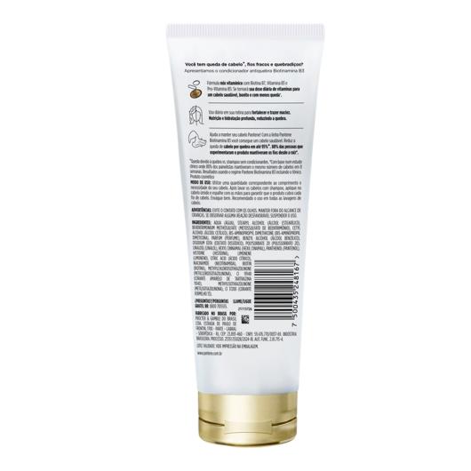 Condicionador Antiquebra Pantene Biotinamina B3 Antiqueda & Nutrição Bisnaga 250ml - Imagem em destaque