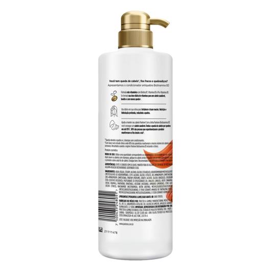 Condicionador Antiquebra Pantene Biotinamina B3 Antiqueda & Nutrição Frasco 510ml Pump - Imagem em destaque