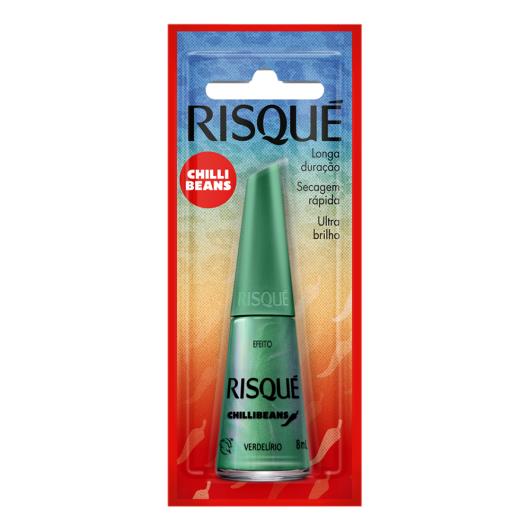 Esmalte Risqué Chilli Beans Verdelírio Blister 8ml - Imagem em destaque
