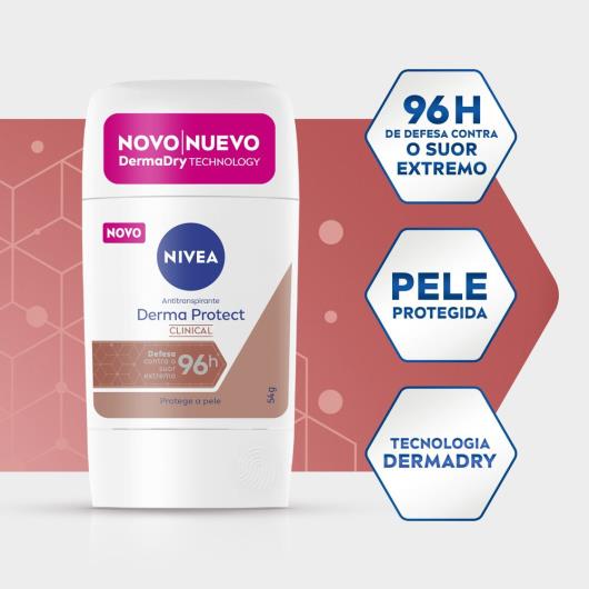 Antitranspirante Barra Nivea Derma Protect Clinical 54g - Imagem em destaque