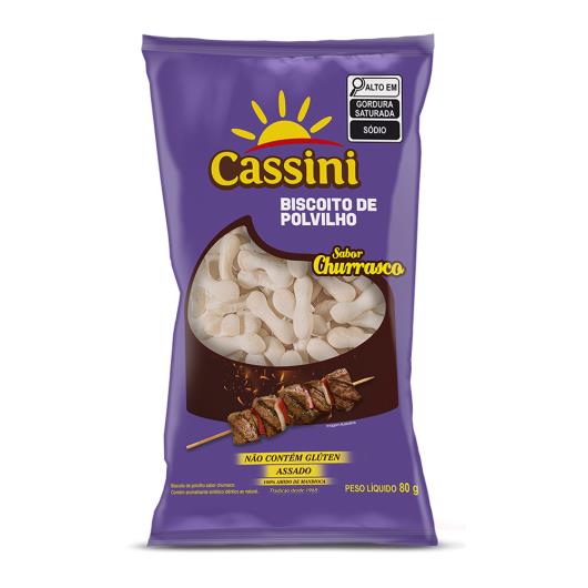 Biscoito de Polvilho Cassini Churrasco 80g - Imagem em destaque