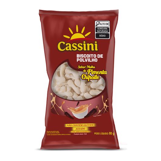Biscoito de Polvilho Cassini Pimenta Chipotle 80g - Imagem em destaque