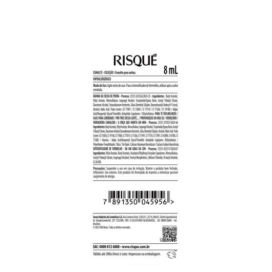 Esmalte Risqué Chilli Beans Verdadeira Camaleoa Blister 8ml - Imagem em destaque