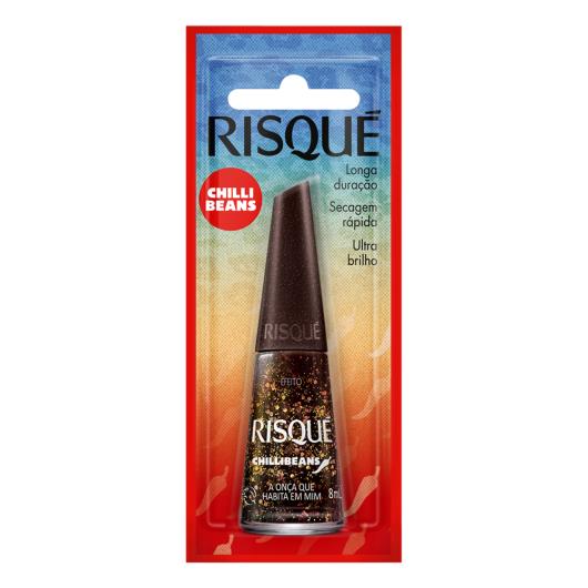Esmalte Risqué Chilli Beans A Onça que Habita em Mim Blister 8ml - Imagem em destaque