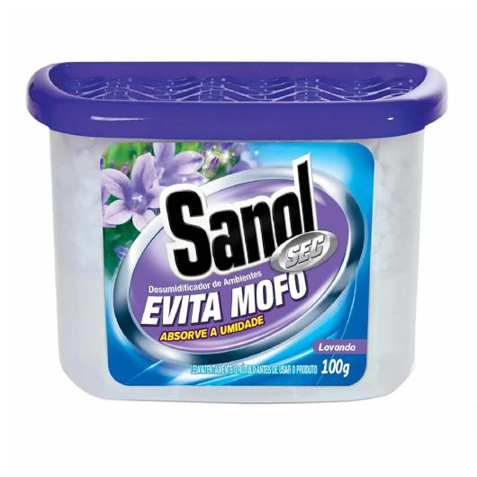 Desumidificador de Ambientes Sanol Sec Evita Mofo Lavanda 100g - Imagem em destaque