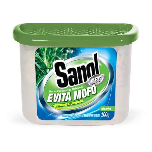 Desumidificador de Ambientes Sanol Evita Mofo Alecrim 100g - Imagem em destaque